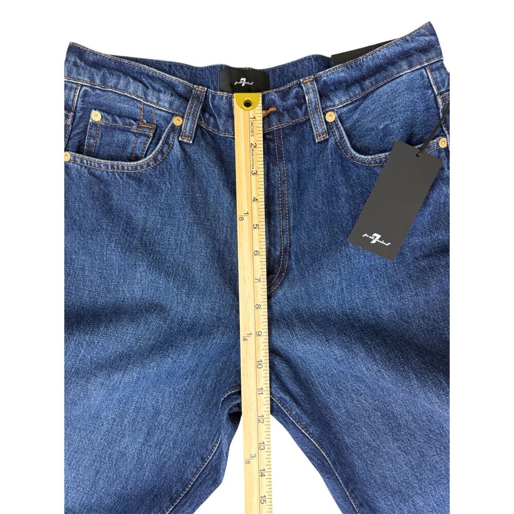 NWT 7 For All Mankind Straight Leg Jeans - Size 29 - Picture 7 of 9